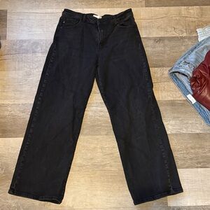 Kancan Black Wide-Leg Jeans size 29